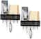 NEX™ Black Wall Mount Mail Sorter & 5 Hook Key Organizer, 2ct.